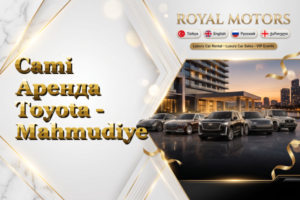 Cami Аренда Toyota - Mahmudiye