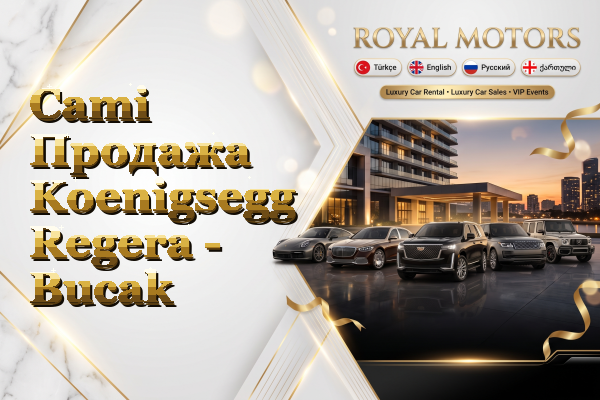 Cami Продажа Koenigsegg Regera - Bucak