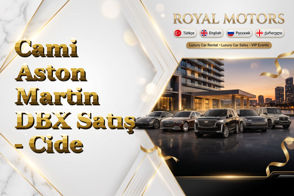 Cami Aston Martin DBX Satış - Cide