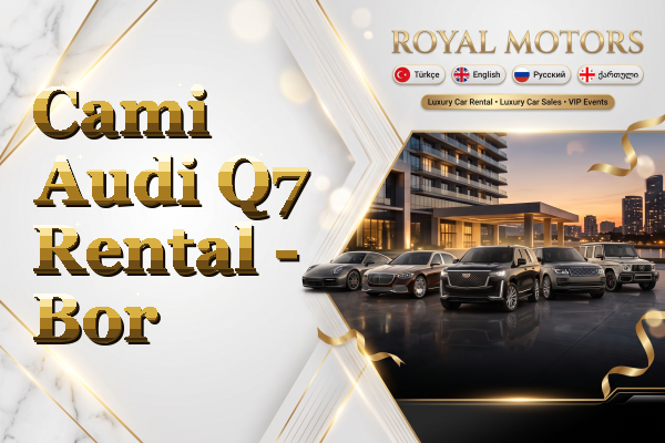 Cami Audi Q7 Rental - Bor