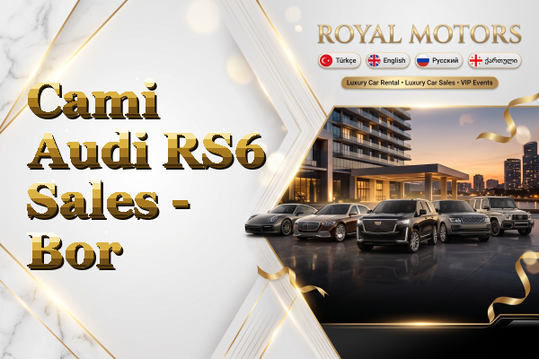 Cami Audi RS6 Sales - Bor