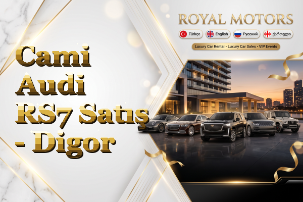 Cami Audi RS7 Satış - Digor