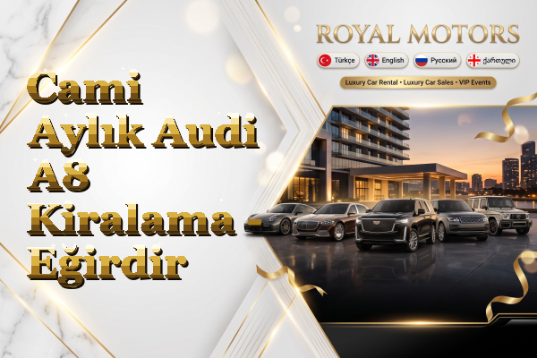 Cami Aylık Audi A8 Kiralama - Eğirdir