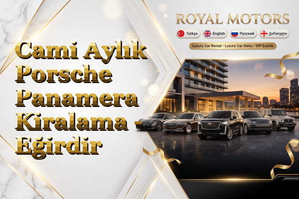 Cami Aylık Porsche Panamera Kiralama - Eğirdir