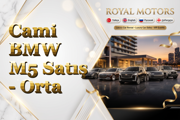 Cami BMW M5 Satış - Orta