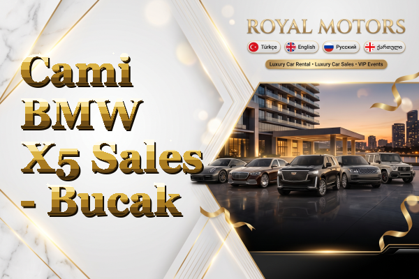 Cami BMW X5 Sales - Bucak