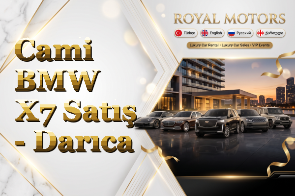 Cami BMW X7 Satış - Darıca