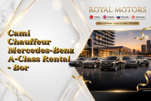 Cami Chauffeur Mercedes-Benz A-Class Rental - Bor
