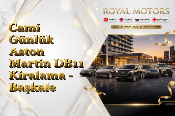 Cami Günlük Aston Martin DB11 Kiralama - Başkale
