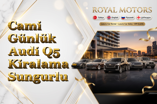 Cami Günlük Audi Q5 Kiralama - Sungurlu