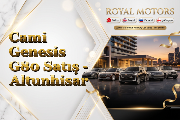 Cami Genesis G80 Satış - Altunhisar