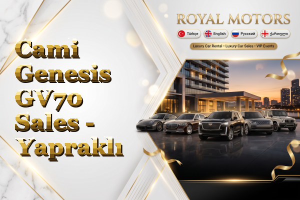 Cami Genesis GV70 Sales - Yapraklı