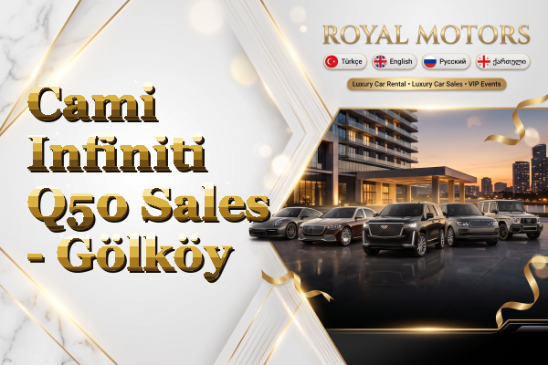 Cami Infiniti Q50 Sales - Gölköy