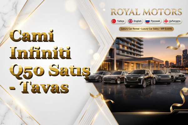 Cami Infiniti Q50 Satış - Tavas