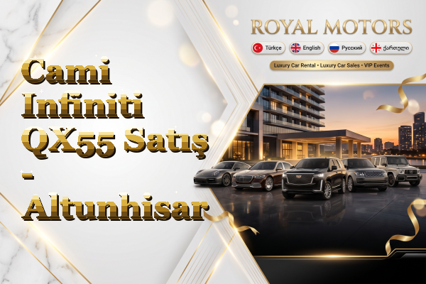 Cami Infiniti QX55 Satış - Altunhisar