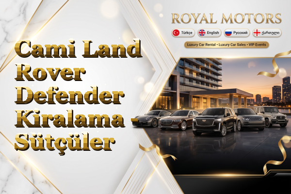 Cami Land Rover Defender Kiralama - Sütçüler