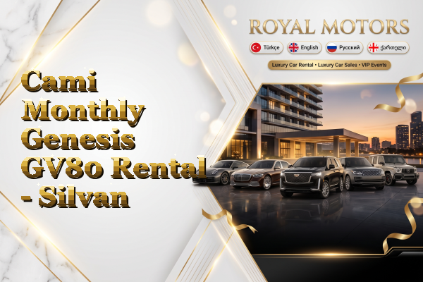 Cami Monthly Genesis GV80 Rental - Silvan