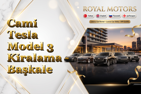 Cami Tesla Model 3 Kiralama - Başkale