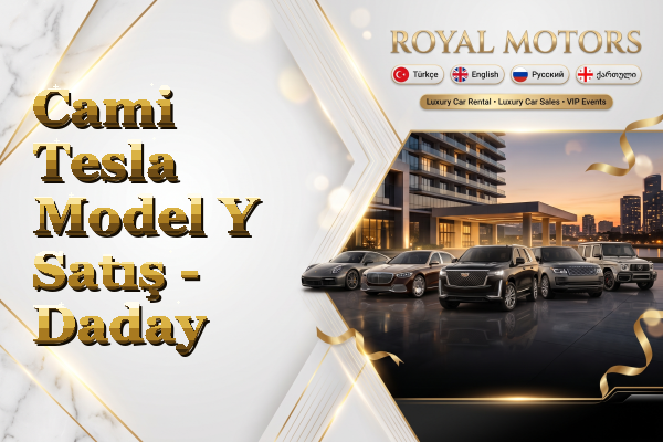 Cami Tesla Model Y Satış - Daday