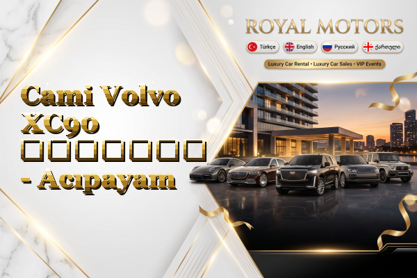 Cami Volvo XC90 გაყიდვა - Acıpayam