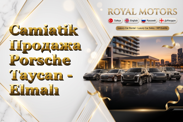 Camiatik Продажа Porsche Taycan - Elmalı