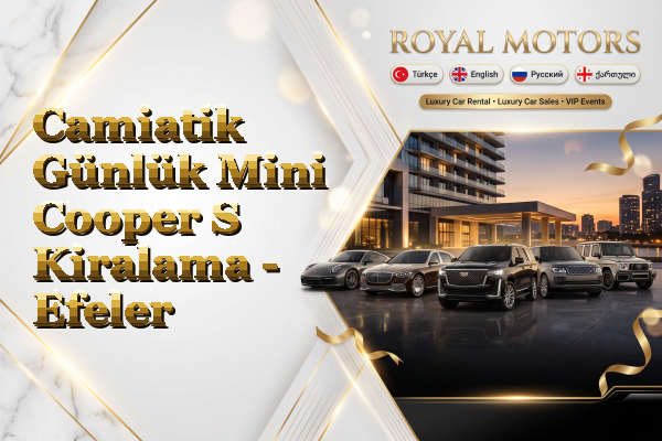 Camiatik Günlük Mini Cooper S Kiralama - Efeler