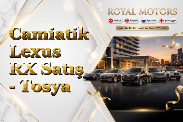 Camiatik Lexus RX Satış - Tosya