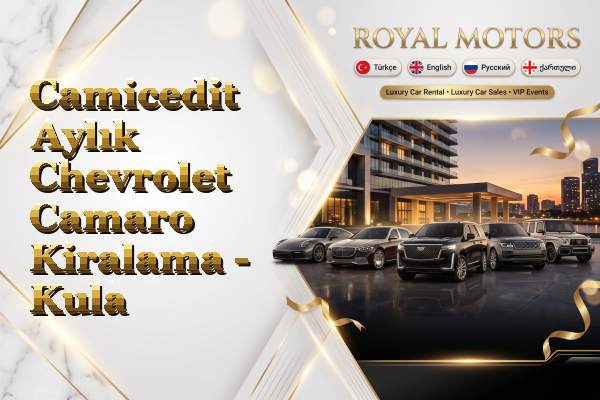 Camicedit Aylık Chevrolet Camaro Kiralama - Kula