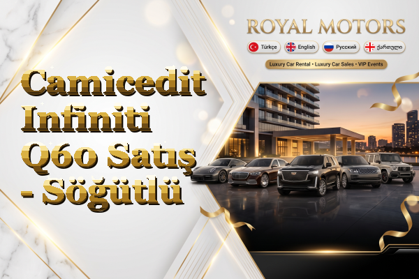 Camicedit Infiniti Q60 Satış - Söğütlü