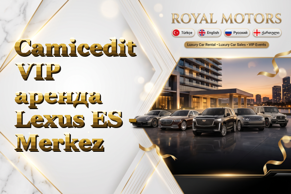 Camicedit VIP аренда Lexus ES - Merkez