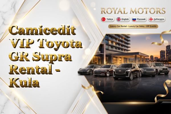 Camicedit VIP Toyota GR Supra Rental - Kula