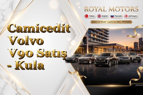 Camicedit Volvo V90 Satış - Kula