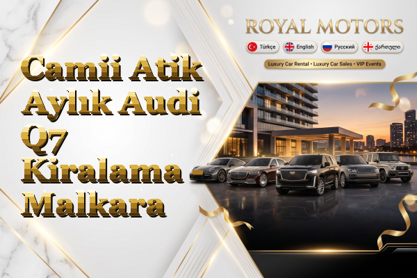 Camii Atik Aylık Audi Q7 Kiralama - Malkara