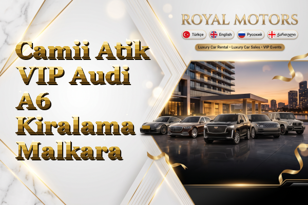 Camii Atik VIP Audi A6 Kiralama - Malkara