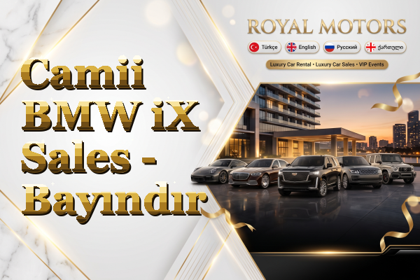 Camii BMW iX Sales - Bayındır