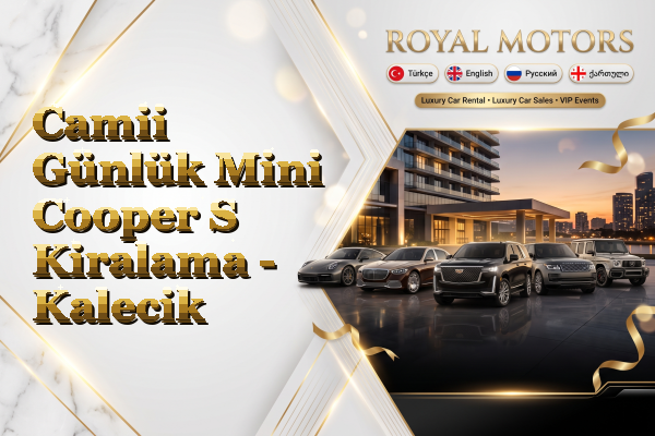 Camii Günlük Mini Cooper S Kiralama - Kalecik