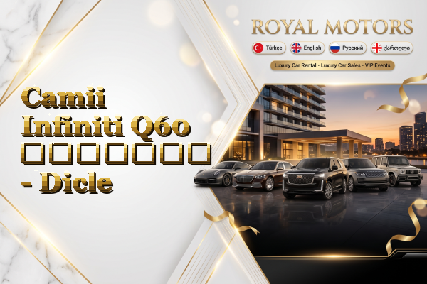 Camii Infiniti Q60 გაყიდვა - Dicle