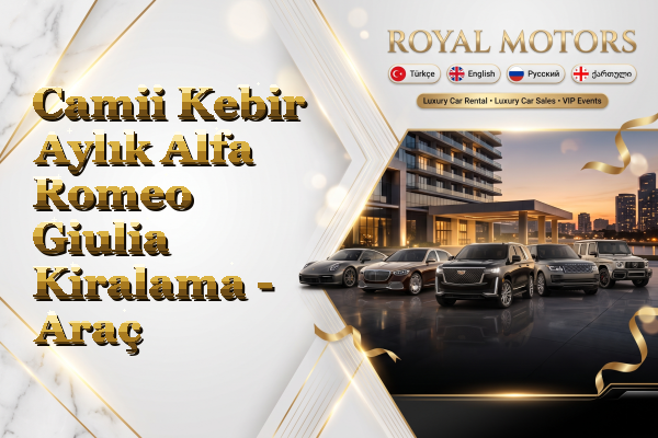 Camii Kebir Aylık Alfa Romeo Giulia Kiralama - Araç