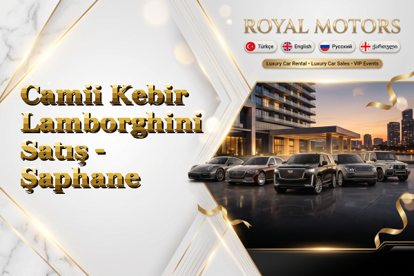 Camii Kebir Lamborghini Satış - Şaphane
