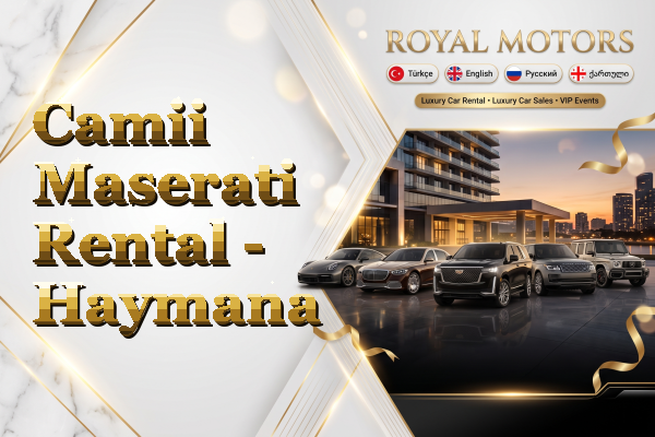 Camii Maserati Rental - Haymana