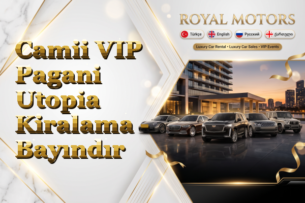 Camii VIP Pagani Utopia Kiralama - Bayındır