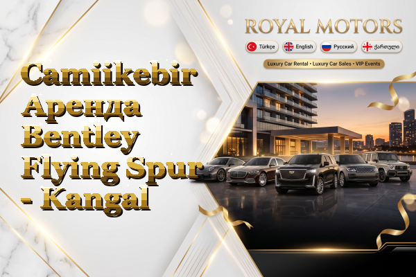 Camiikebir Аренда Bentley Flying Spur - Kangal