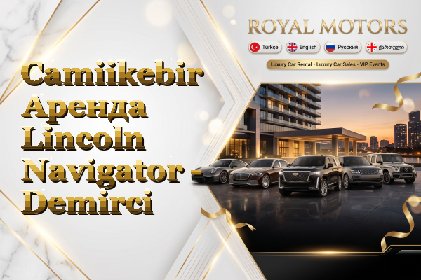 Camiikebir Аренда Lincoln Navigator - Demirci
