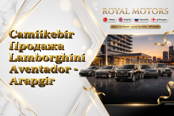 Camiikebir Продажа Lamborghini Aventador - Arapgir
