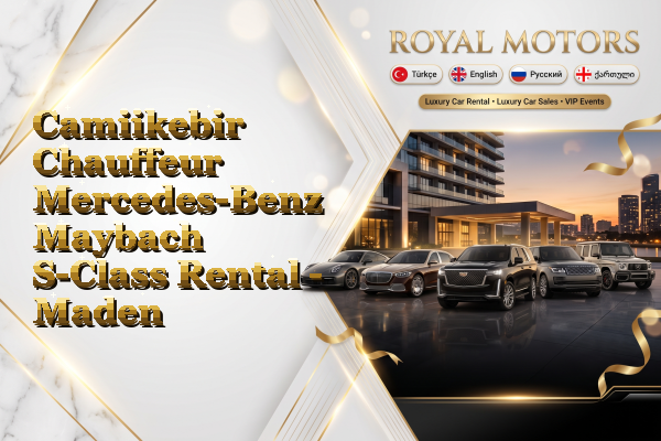Camiikebir Chauffeur Mercedes-Benz Maybach S-Class Rental - Maden