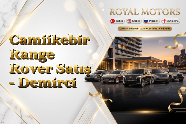 Camiikebir Range Rover Satış - Demirci