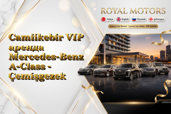 Camiikebir VIP аренда Mercedes-Benz A-Class - Çemişgezek