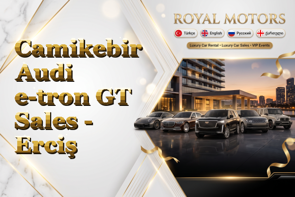 Camikebir Audi e-tron GT Sales - Erciş