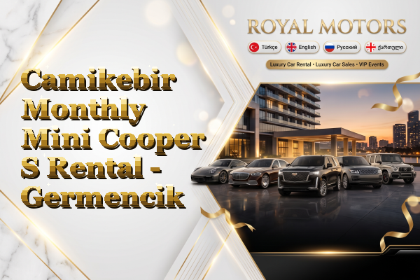 Camikebir Monthly Mini Cooper S Rental - Germencik