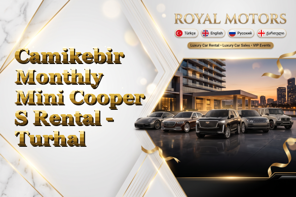 Camikebir Monthly Mini Cooper S Rental - Turhal